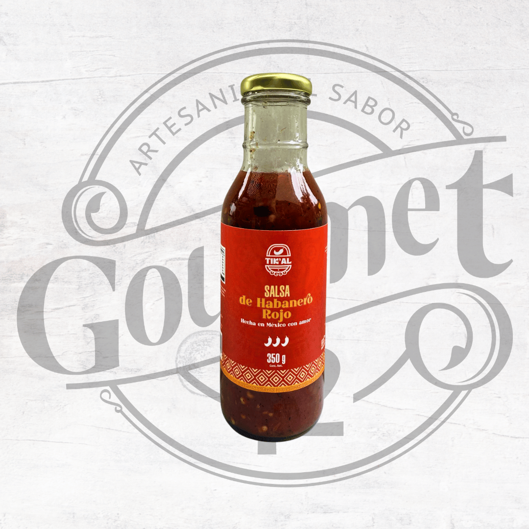 Salsa de Habanero Rojo 350ml